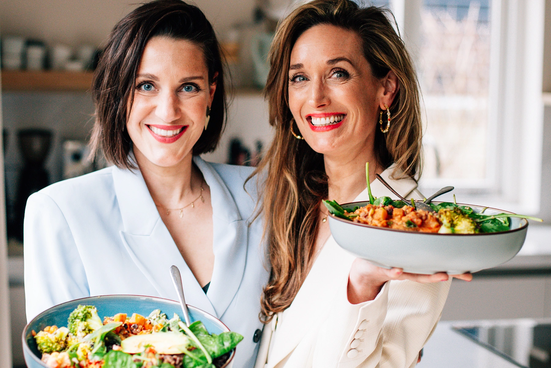 Nina en Elise van Chickslovefood